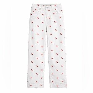 Bagatelle Cherry Jeans Coquette Aesthetic Y2K‎ Straight Leg High Rise- Size 8